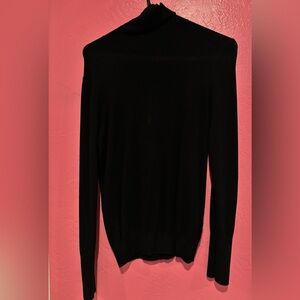 🖤 Zara Black Ribbed Turtleneck – Wardrobe Essential 🖤